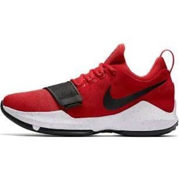 Nike Men\'s Size 12 PG1 Paul George University Red Black Basketball Shoes main image 9